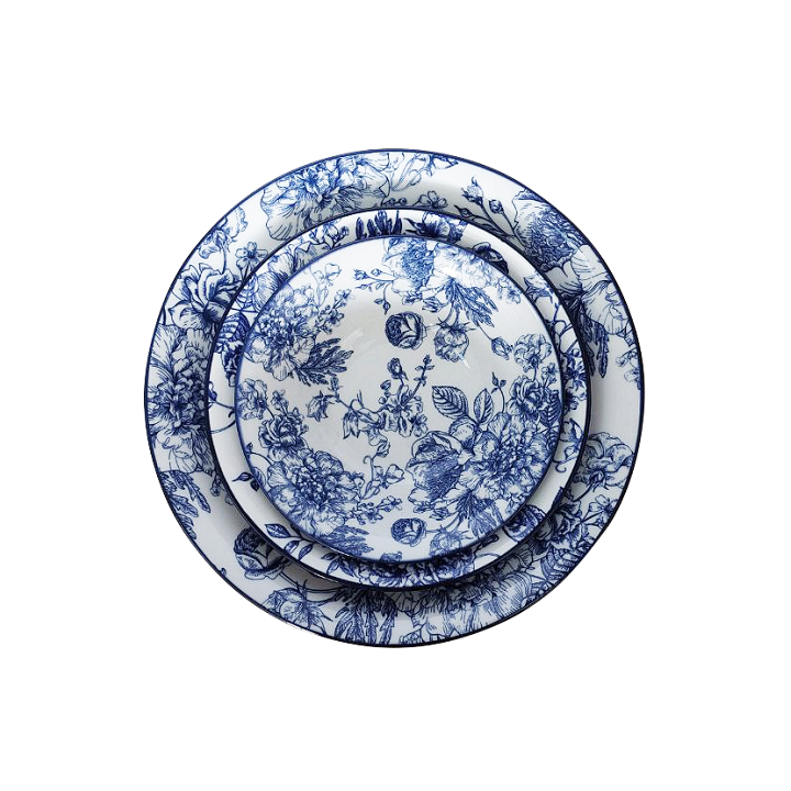 Фото Салатник Limited Edition Blossom Blue 22,5 см (1,2л)  - Магазин MASMART