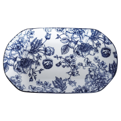 Фото Блюдо Limited Edition Blossom Blue 30 см  - Магазин MASMART