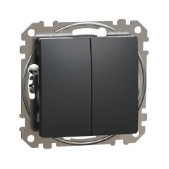 Фото Переключатель двухклавишный Schneider Sedna Design SDD114108  - Магазин MASMART