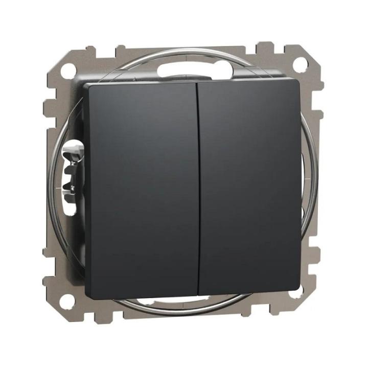 Фото Переключатель двухклавишный Schneider Sedna Design SDD114108 - Магазин MASMART