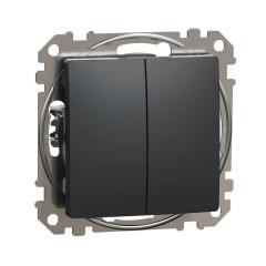 Фото Выключатель двухклавишный Schneider Sedna Design SDD114105  - Магазин MASMART