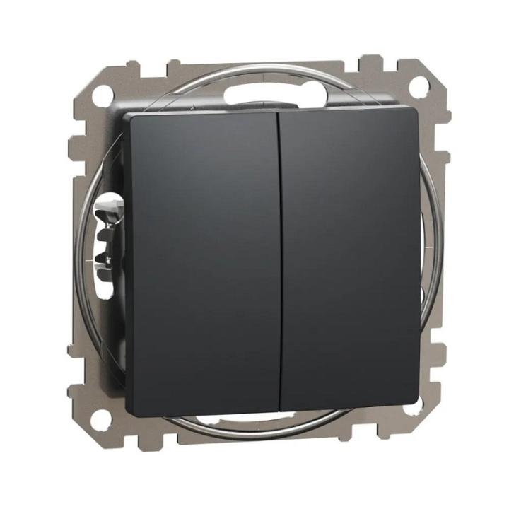 Фото Выключатель двухклавишный Schneider Sedna Design SDD114105 - Магазин MASMART