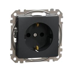 Фото Розетка одинарная Schneider Sedna Design со шторками...  - Магазин MASMART