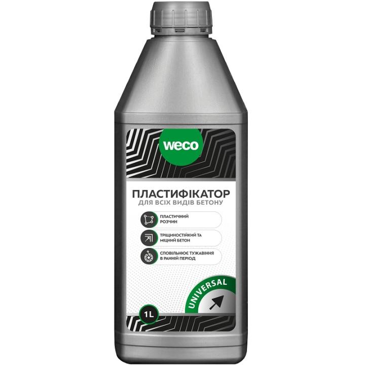 Фото Пластифікатор WECO Universal для всіх видів бетону 1 л - Магазин MASMART