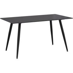 Фото Стол обеденный Lyon Black столешница-керамика  - Магазин MASMART