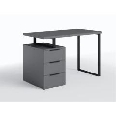 Фото Стіл комп'ютерний Moreli MX-0003 на 3 шухляди Антрацит  - Магазин MASMART