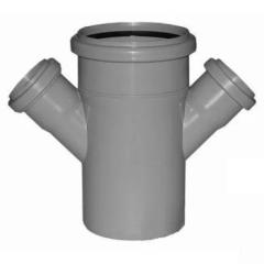 Фото Крестовина канализационная 45° Ø110/50/50 Valsir (VS0506008)  - Магазин MASMART