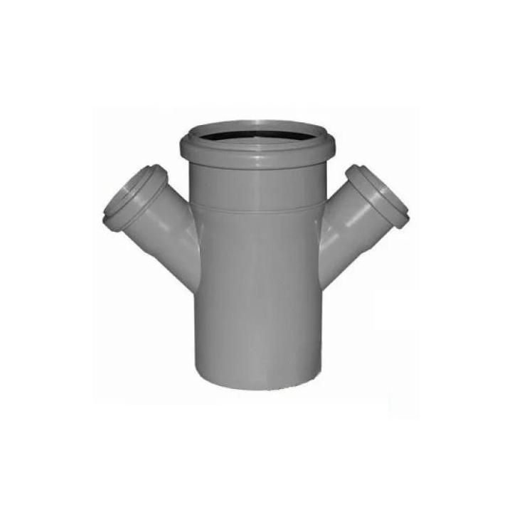 Фото Хрестовина каналізаційна 45° Ø110/50/50 Valsir (VS0506008) - Магазин MASMART