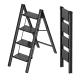 Фото Стремянка металлическая Олимп 4 ступени (DLS 404ST)  - Магазин MASMART