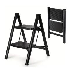Фото Стремянка металлическая Олимп 2 ступени (DLS 402ST)  - Магазин MASMART
