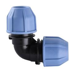 Фото Коліно ПЕ Ø25х90° затискне  - Магазин MASMART