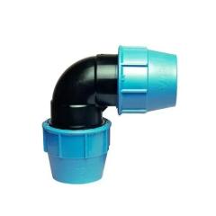 Фото Колено ПЭ Ø32х90° зажимное Unidelta  - Магазин MASMART