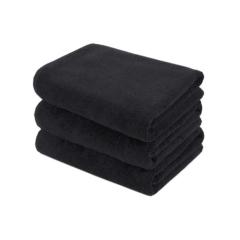 Фото Рушник Lotus Home - Hotel Basic 50х90 (500г/м²) чорний  - Магазин MASMART