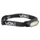 Фото Фонарь налобный LED VOIN VL-9037 COB 80Lm/2xAAA (не в комплекте)  - Магазин MASMART