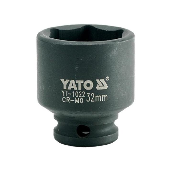 Фото Головка шестигранна ударна YATO 1/2" 32 мм YT-1022 - Магазин MASMART