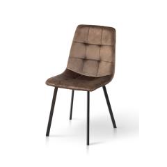 Фото Стул Ментос черный/велюр табакко  - Магазин MASMART