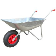 Фото Тачка садовая 1-колесная 65 л 100 кг оцинкованная...  - Магазин MASMART