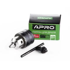 Фото Патрон для дрилі з ключем 1/2-20 1,5-13мм APRO  - Магазин MASMART