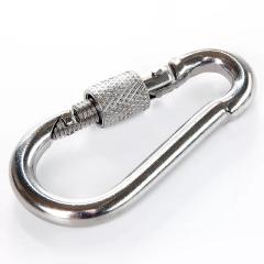 Фото Карабін пожежний з замком  4х40 мм (501/30)  - Магазин MASMART