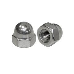 Фото Гайка оцинкованная колпаковая М10 DIN1587 (126/4)  - Магазин MASMART