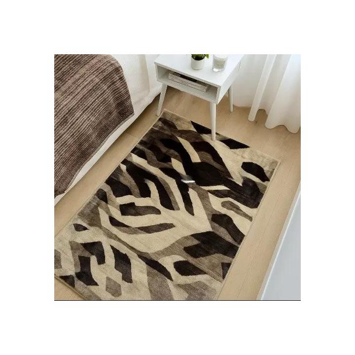 Фото Килимок DarianA Plush бежева абстракція 75х150 см  - Магазин MASMART