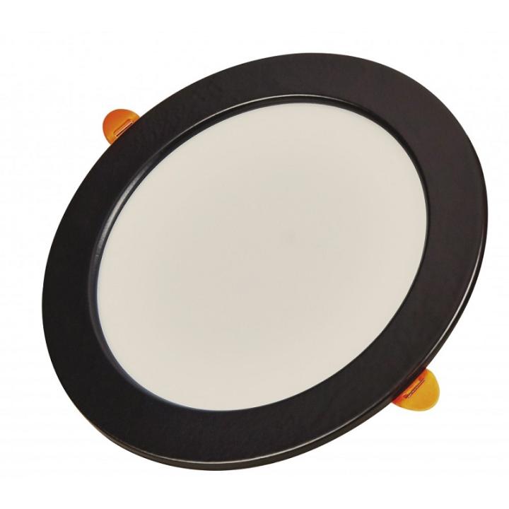 Фото Светильник LED LEBRON L-DR-94BL 9W 4000K черный (круг) 12-08-36 - Магазин MASMART