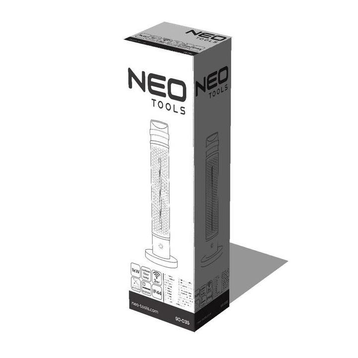 Фото Інфрачервоний обігрівач Neo Tools 90-035 1000Вт  - Магазин MASMART