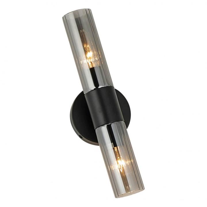 Фото Світильник бра LED Ardero AURORA BL1810-1 чорний (під лампи Е14)  - Магазин MASMART