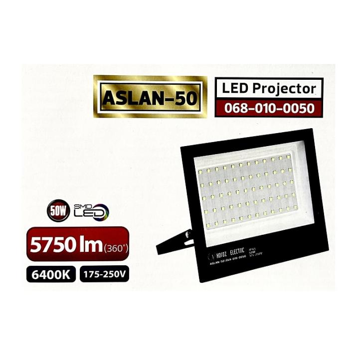 Фото Прожектор LED Horoz ASLAN-50 50W 6400K IP65  - Магазин MASMART