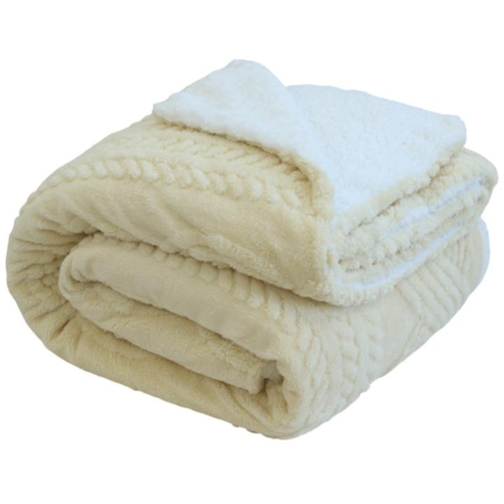 Фото Плед-одеяло SOHO Colos Ivory 200x220см (2 Colos Ivory) - Магазин MASMART