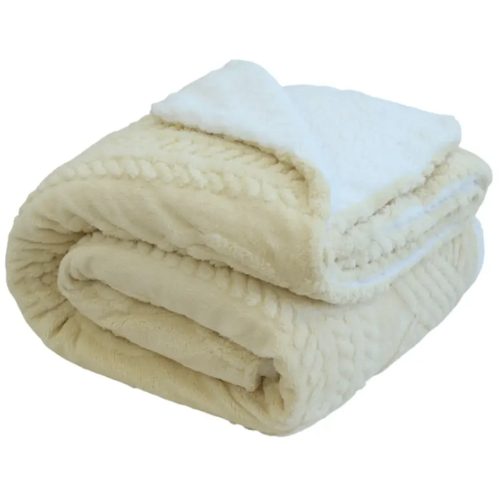 Фото Плед-одеяло SOHO Colos Ivory 150x200см (1 Colos Ivory) - Магазин MASMART