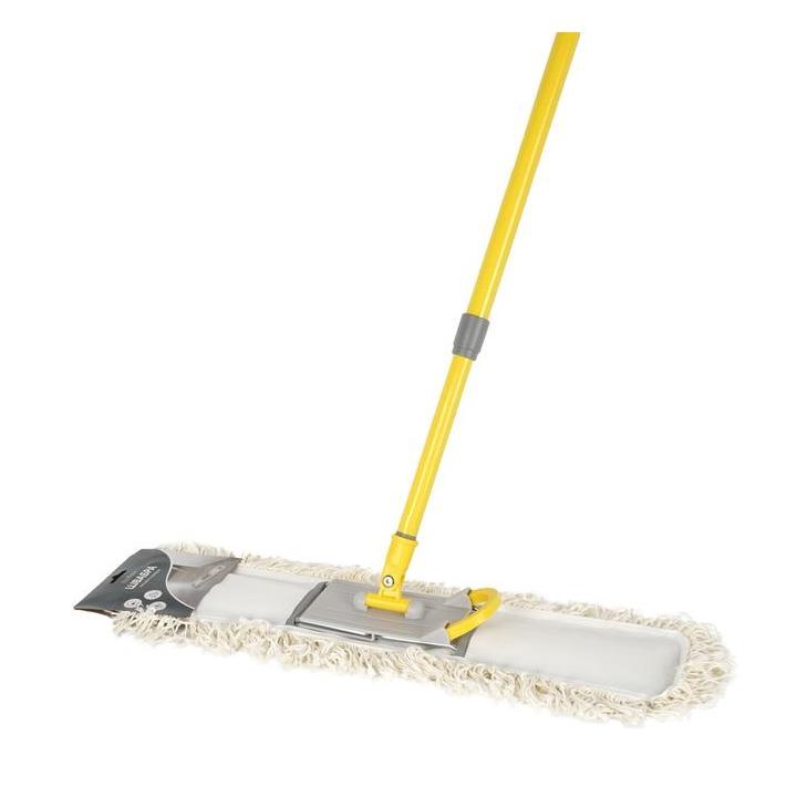 Фото Швабра Eco Fabric Lux 60 см с телескопической ручкой 92-132 см (EF-6025-D)  - Магазин MASMART