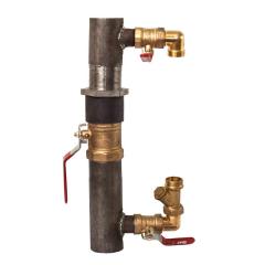 Фото Байпас в сборе 2" с краном STA (короткий 200мм)  - Магазин MASMART