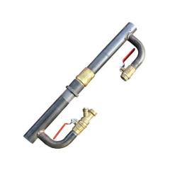 Фото Байпас 2" в комплекті з клапаном для опалення STA (280 мм)  - Магазин MASMART