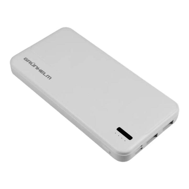 Фото Power Bank Портативная батарея 10.000 mAh Grunhelm (GP-10W)  - Магазин MASMART