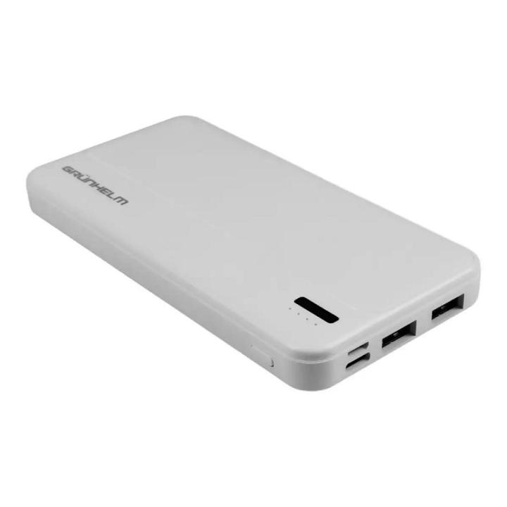 Фото Power Bank Портативная батарея 10.000 mAh Grunhelm (GP-10W)  - Магазин MASMART