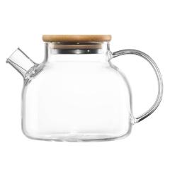 Фото Заварювальний чайник 1 л Бочонок 32235 з бамбуковою кришкою  - Магазин MASMART