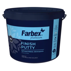 Фото Шпаклевка финишная Farbex 0,7кг акриловая белая  - Магазин MASMART