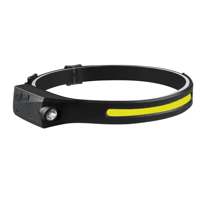 Фото Фонарь налобный аккумуляторный LED Ultralight HLY-1080 с датчиком движения - Магазин MASMART