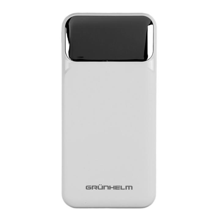 Фото Power Bank Портативна батарея 10.000 mAh Grunhelm швидка зарядка 22.5W (GP-10WQC)  - Магазин MASMART