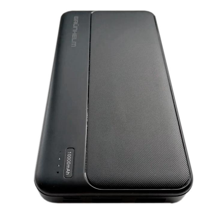 Фото Power Bank Портативна батарея 10.000 mAh Grunhelm  (GP-10B)  - Магазин MASMART