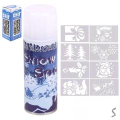 Фото Искусственный снег с трафаретами Stenson MH-5467 250мл...  - Магазин MASMART