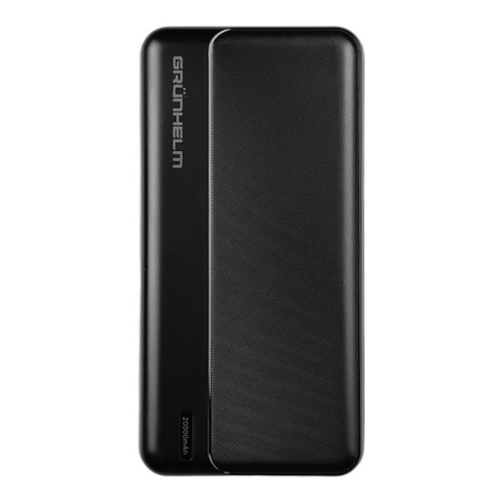 Фото Power Bank Портативная батарея 20.000 mAh Grunhelm (GP-20B) - Магазин MASMART