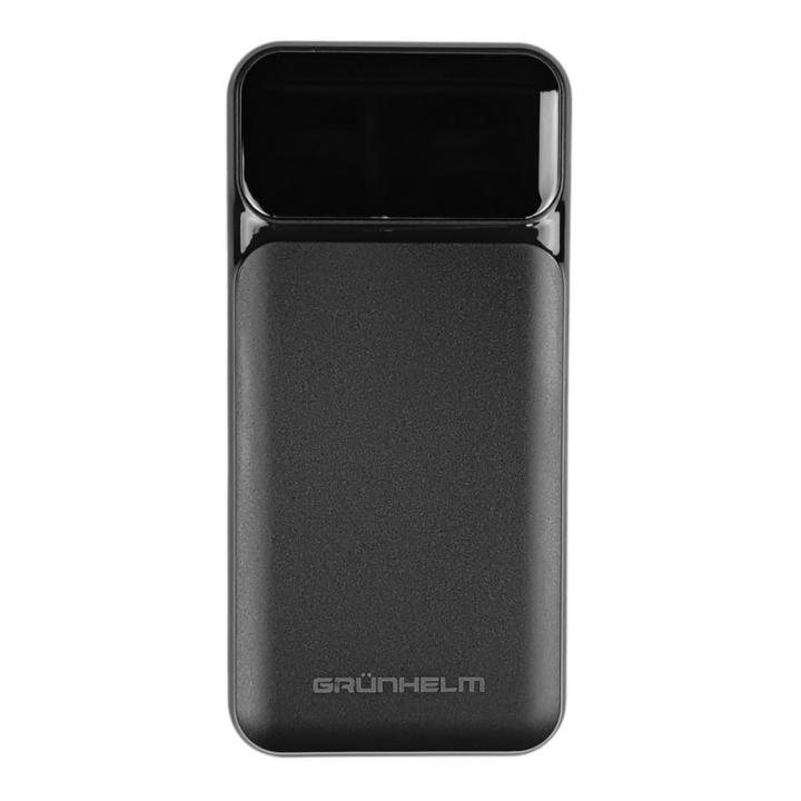 Фото Power Bank Портативная батарея 20.000 mAh Grunhelm быстрая зарядка 22.5W (GP-20BQC) - Магазин MASMART