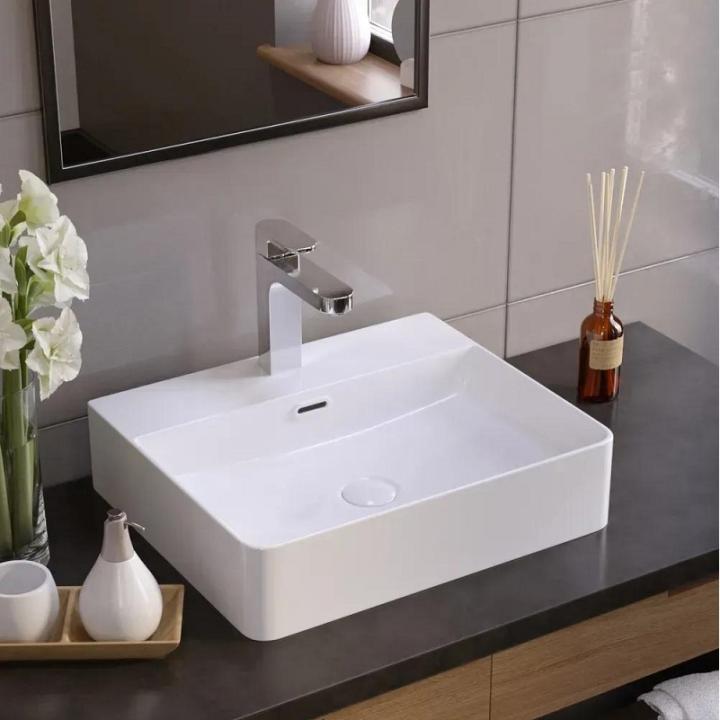 Фото Раковина накладна Koller Pool Kvadro 50х42х12 см  - Магазин MASMART
