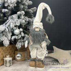 Фото Новогодний гном в пиджаке 80см MissDecor Y-182  - Магазин MASMART