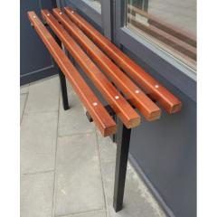 Фото Скамейка уличная 1200х300х815 мм под бетонирование  - Магазин MASMART