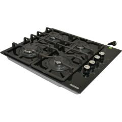 Фото Варильня поверхня газова Grunhelm GPG 3211 BF чорна  - Магазин MASMART