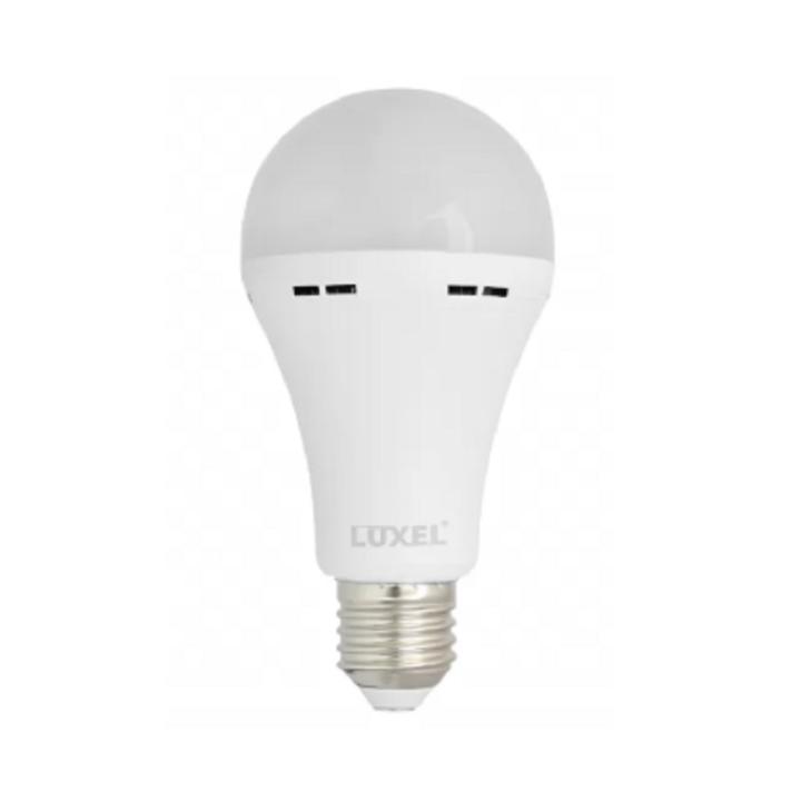 Фото Лампа акумуляторна LED А70 18W E27 4000K LUXEL - Магазин MASMART
