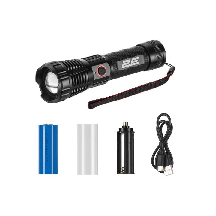 Фото Фонарь ручной аккумуляторный 2E FLYB2630 - Магазин MASMART